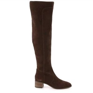 NWT | Corso Como Chocolate Heeled Over the Knee Boots | Size: 7M